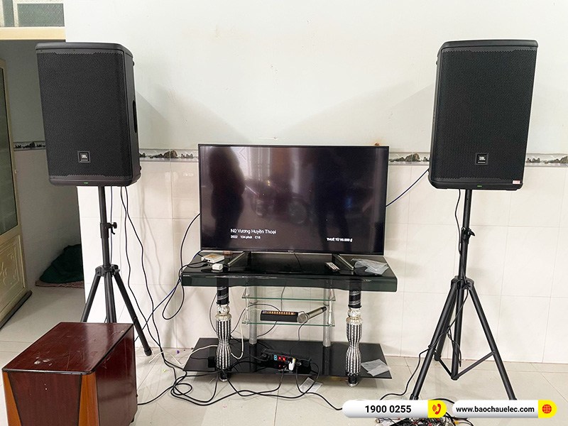 Lắp đặt dàn karaoke trị giá khoảng 20 triệu cho anh Vũ tại Đồng Nai (JBL Eon 715, Acnos MI30S)