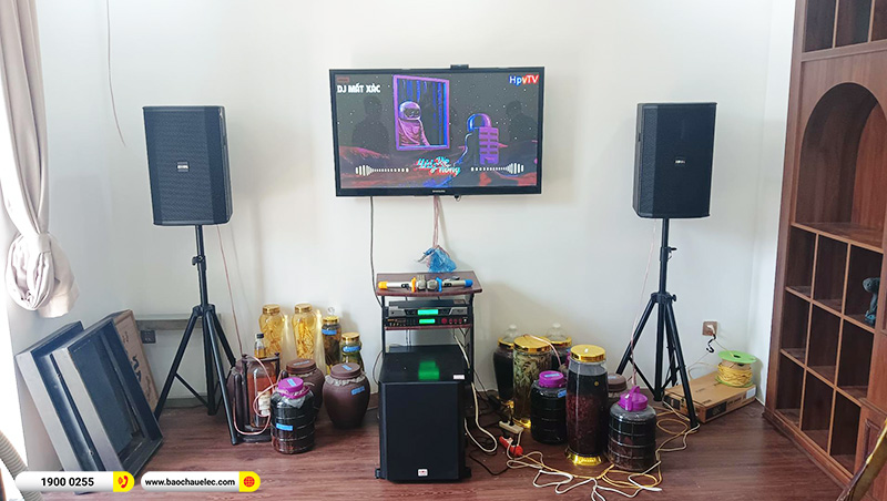 Lắp đặt dàn karaoke trị giá hơn 40 triệu cho anh Vũ tại Đồng Nai (BIK BSP 412II, VM620A, BPR-5600, SW612, BCE UGX12) 