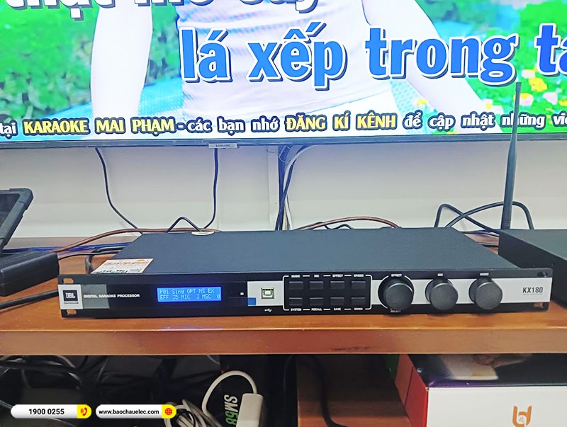 Lắp đặt dàn karaoke, loa Bose di động trị giá hơn 90 triệu cho anh Hảo tại Đồng Nai (Bose L1 Pro8, KX180A, JBL VM200) 