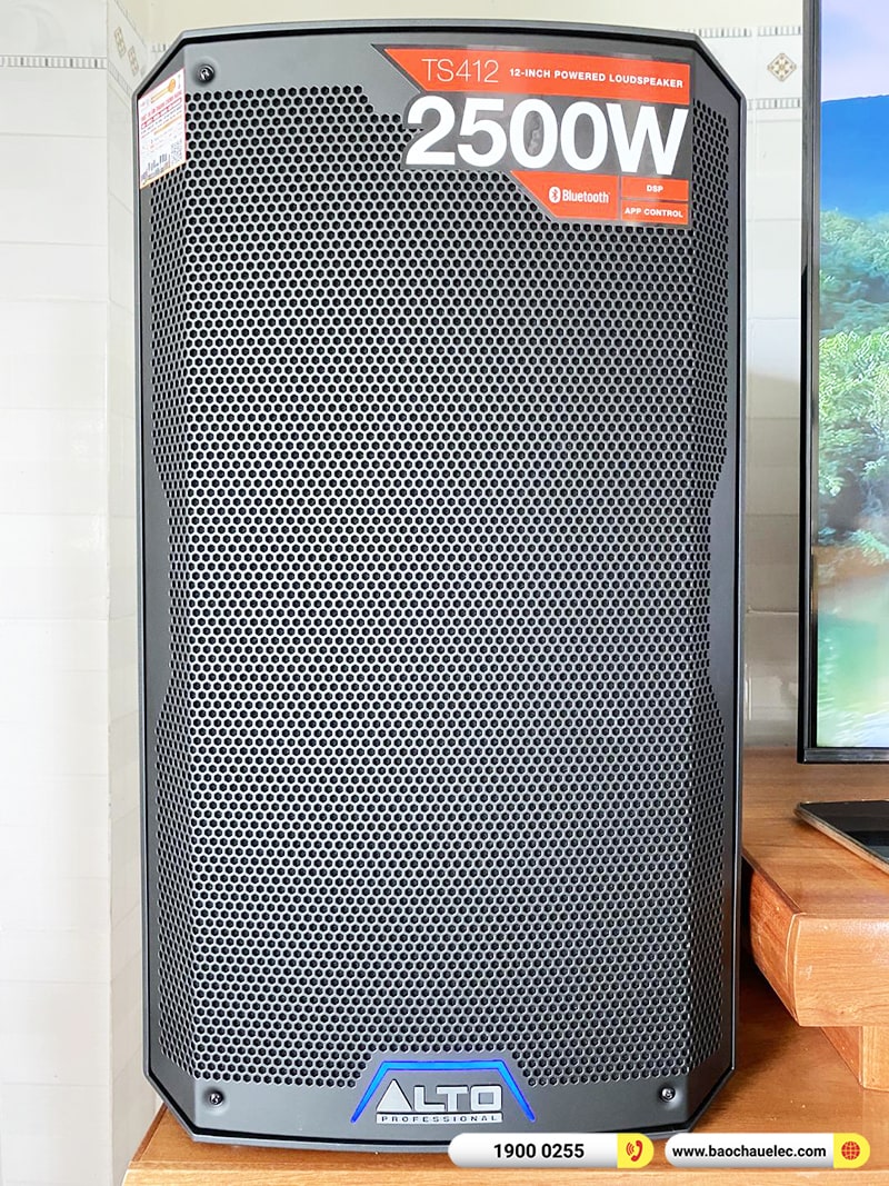 Lắp đặt dàn karaoke trị giá khoảng 40 triệu cho chị Hằng tại Đồng Nai (Alto TS412, JBL KX180A, JBL VM200) 