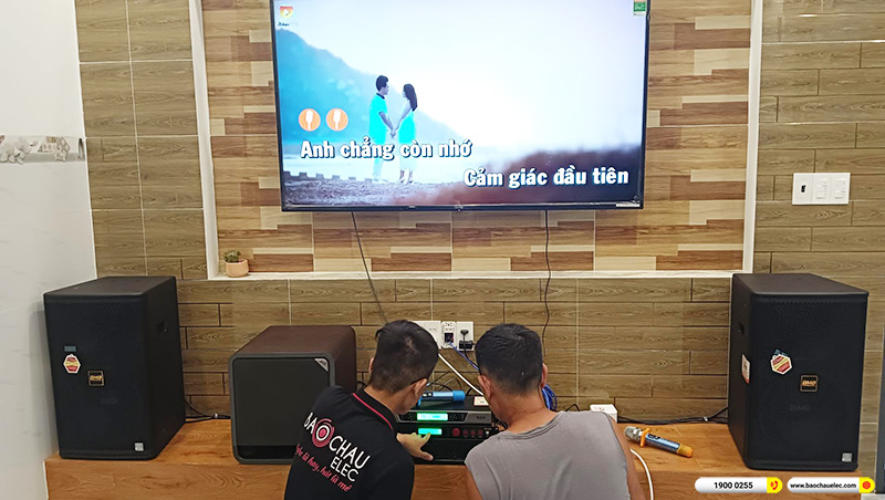 Lắp đặt dàn karaoke trị giá gần 60 triệu cho chị Ninh tại Đồng Nai (BMB CSS 1212SE, VM620A, BPR-5600, Polk HTS10, UGX12 Luxury)