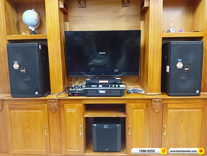 Lắp đặt dàn karaoke trị giá hơn 60 triệu cho chị Thảo tại Đồng Nai (BMB CSS 1212SE, BPA-8200, KX180A, NS-SW300, UGX12 Plus) 