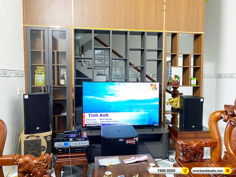 Lắp đặt dàn karaoke RCF hơn 97tr cho chú Phương tại Đồng Nai (RCF CMAX 4112, CA-J802, K9800II Plus, TS318S, VM300,…)