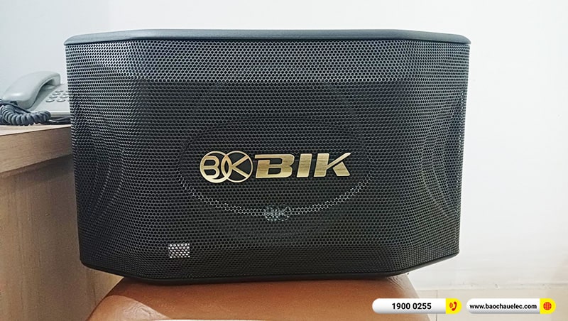 Lắp đặt dàn karaoke trị giá hơn 30 triệu cho Công ty Ching Fa tại Đồng Nai (BIK BQ-S63, BKSound DKA 5500, 4K Plus 4TB, Màn 22inch) 