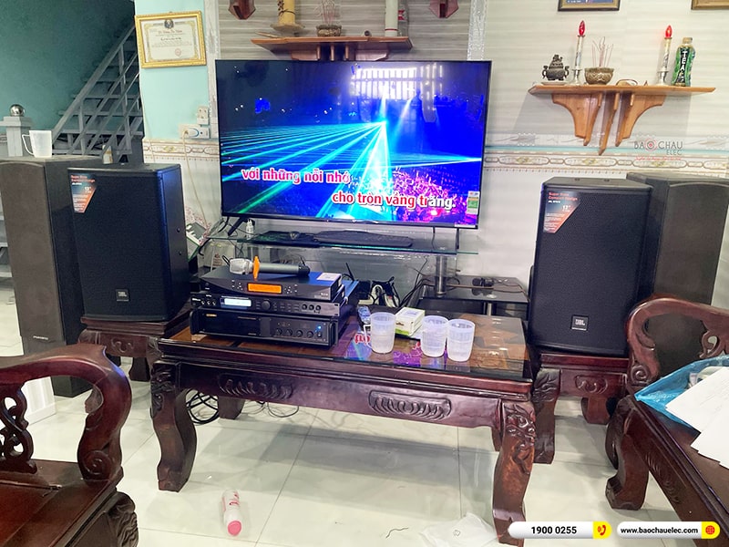Lắp đặt dàn karaoke trị giá khoảng 50 triệu cho anh Cường tại Đồng Nai (JBL MTS12, VM840A, BKSound X5 Plus, UGX12 Plus) 