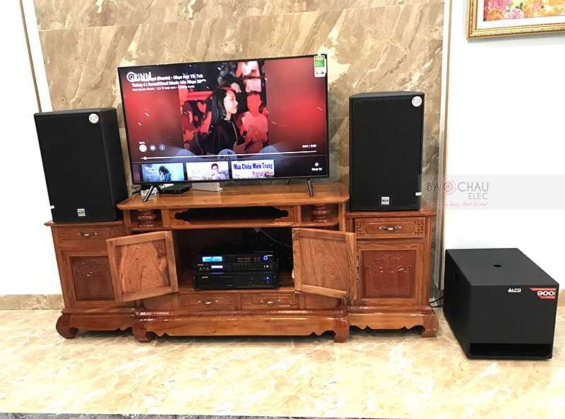 Dàn karaoke gia đình chị Thùy ở Biên Hòa h5