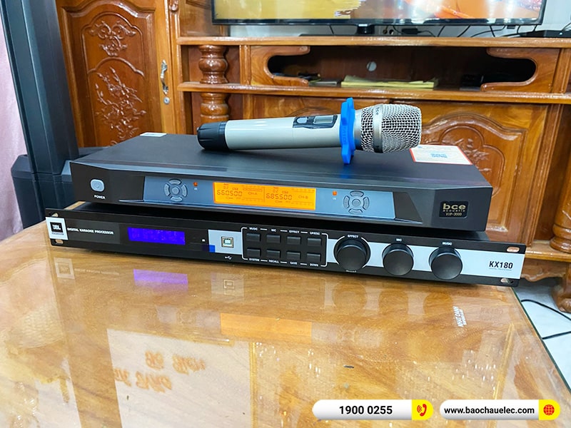 Lắp đặt dàn karaoke, loa Bose di động trị giá khoảng 90 triệu cho anh Thuyết tại Đồng Nai (Bose L1 Pro8, JBL KX180A, BCE VIP3000)