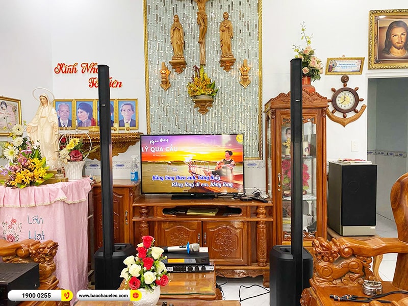 Lắp đặt dàn karaoke, loa Bose di động trị giá khoảng 90 triệu cho anh Thuyết tại Đồng Nai