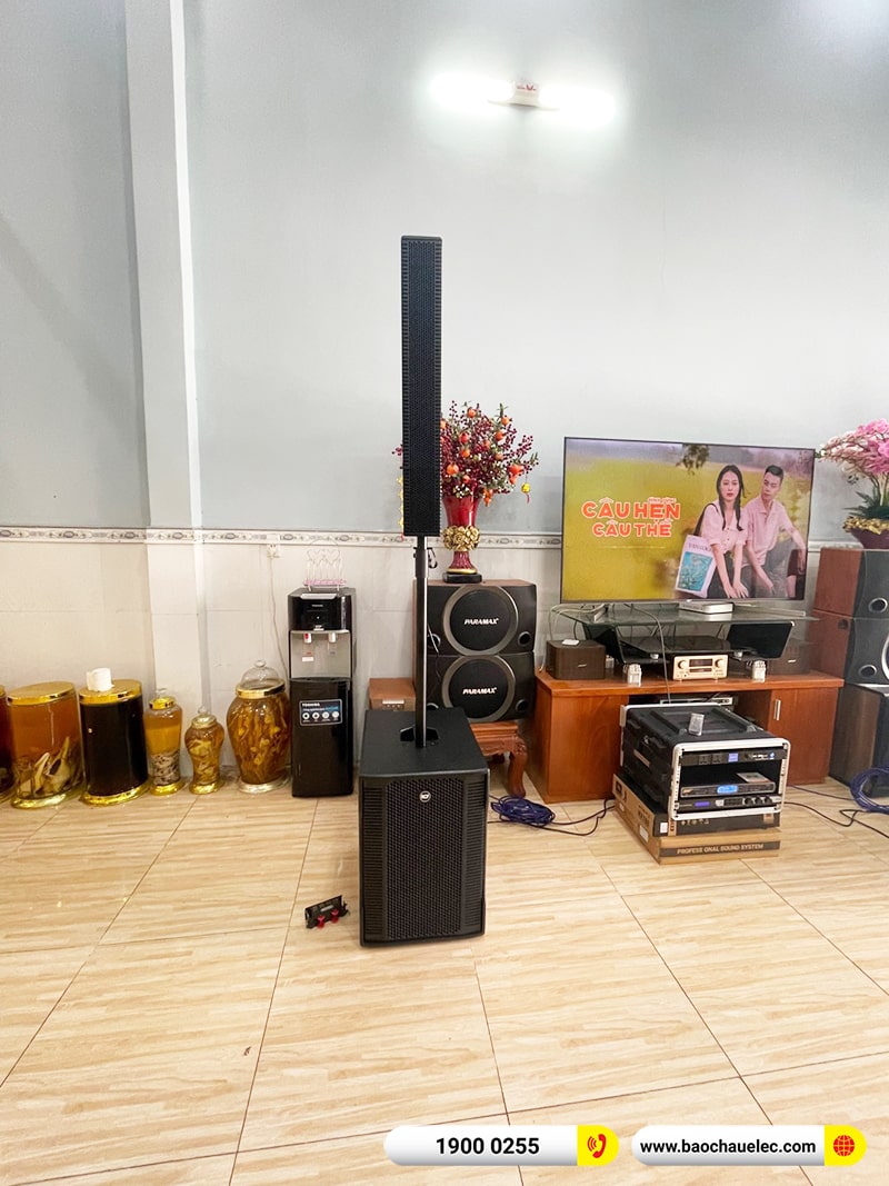 Lắp đặt dàn karaoke, loa di động RCF trị giá hơn 150 triệu cho anh Lượng tại Bình Dương (RCF EVOX 12, KX180A, WB5000, BKSound M8) 