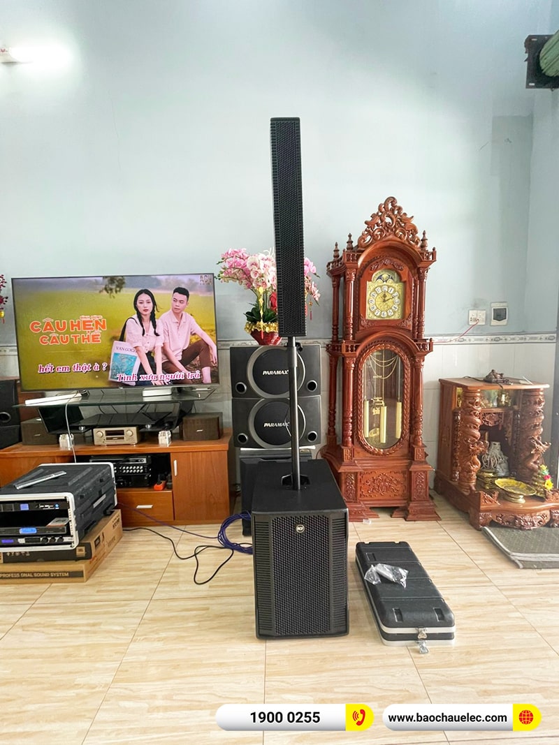 Lắp đặt dàn karaoke, loa di động RCF trị giá hơn 150 triệu cho anh Lượng tại Bình Dương (RCF EVOX 12, KX180A, WB5000, BKSound M8) 