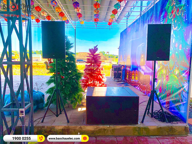 Lắp đặt dàn âm thanh karaoke cho vườn hoa Khánh Bình tại Bình Dương