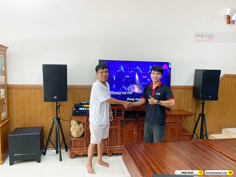 Lắp đặt dàn karaoke trị giá hơn 60 triệu cho chú Rực tại Bình Dương