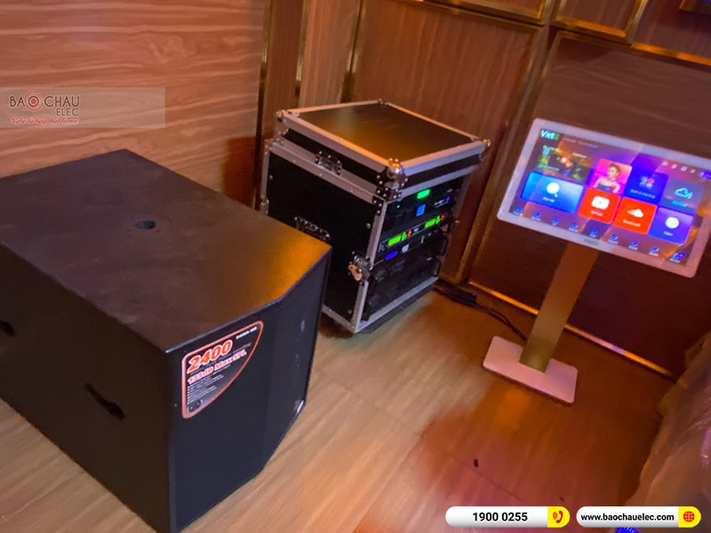 Lắp đặt dàn karaoke trị giá hơn 100 triệu cho anh Trình tại Bình Dương