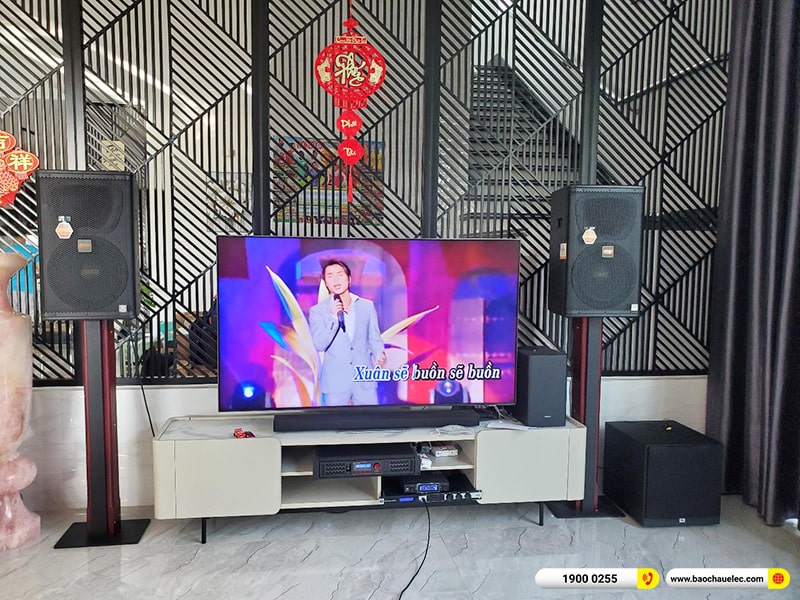 Lắp đặt dàn karaoke trị giá gần 70 triệu cho chị Nhung tại Cần Thơ (BMB CSS 1212SE, BPA-6200, JBL KX180A, JBL A120P, JBL VM300) 