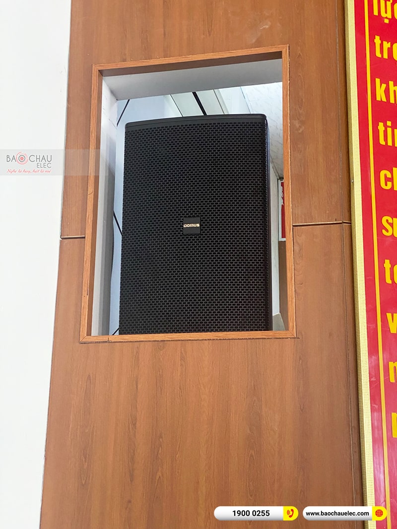 Lắp đặt dàn âm thanh hội trường cho Ủy ban nhân dân phường Hoà Thuận Tây tại Đà Nẵng (Domus DP6150, VM840A, KX180A, RXW 18C, MG16XU,…) 