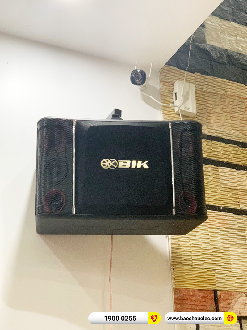 Lắp đặt dàn karaoke trị giá khoảng 30 triệu cho anh Hiếu tại Đà Nẵng (BIK BJ-S968, VM620A, BPR-8500, BIK BJ-U500) 