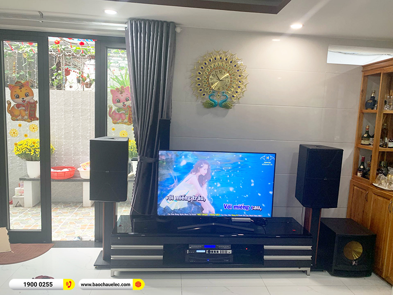 Lắp đặt dàn karaoke trị giá khoảng 30 triệu cho anh Hưng tại Đà Nẵng (Alto AT2000II, APP MZ-66, X6 Luxury, U900 Plus X) 