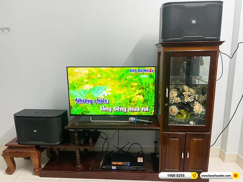 Lắp đặt dàn karaoke trị giá khoảng 20 triệu cho anh Khuyến tại Đà Nẵng (JBL RM210, DSP-9000 Plus, BIK BJ-U100) 