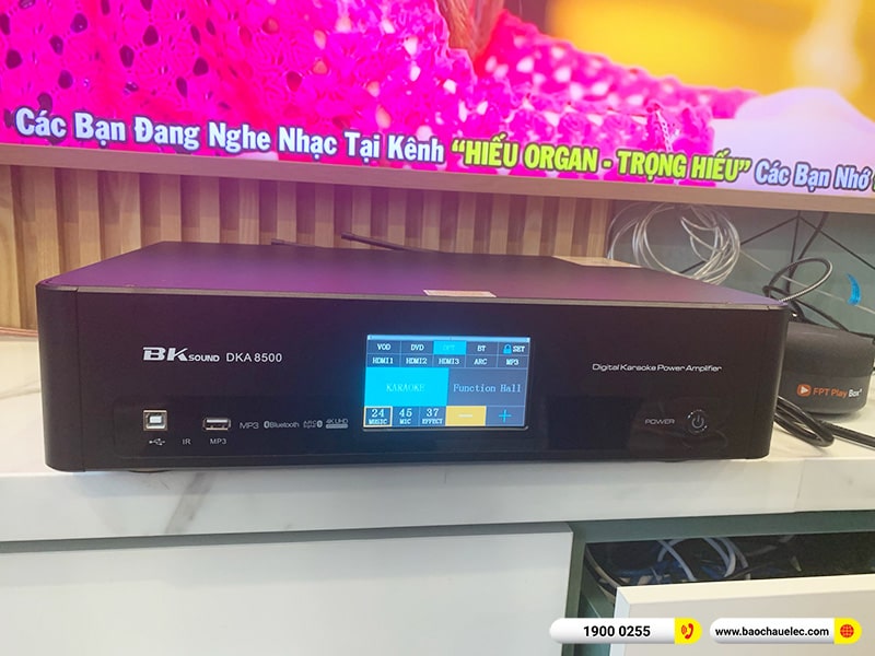 Lắp đặt dàn karaoke trị giá hơn 30 triệu cho anh Tráng tại Đà Nẵng (BMB CSV 900SE, BKSound DKA 8500) 