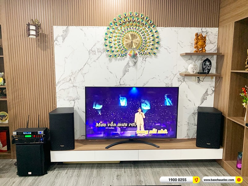 Lắp đặt dàn karaoke trị giá gần 40 triệu cho chị Chi tại Đà Nẵng (Denon DP-R212, VM620A, BPR-5600, SW612B, BIK BJ-U500) 