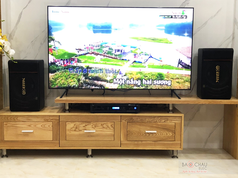 Dàn karaoke gia đình chị Thủy h4