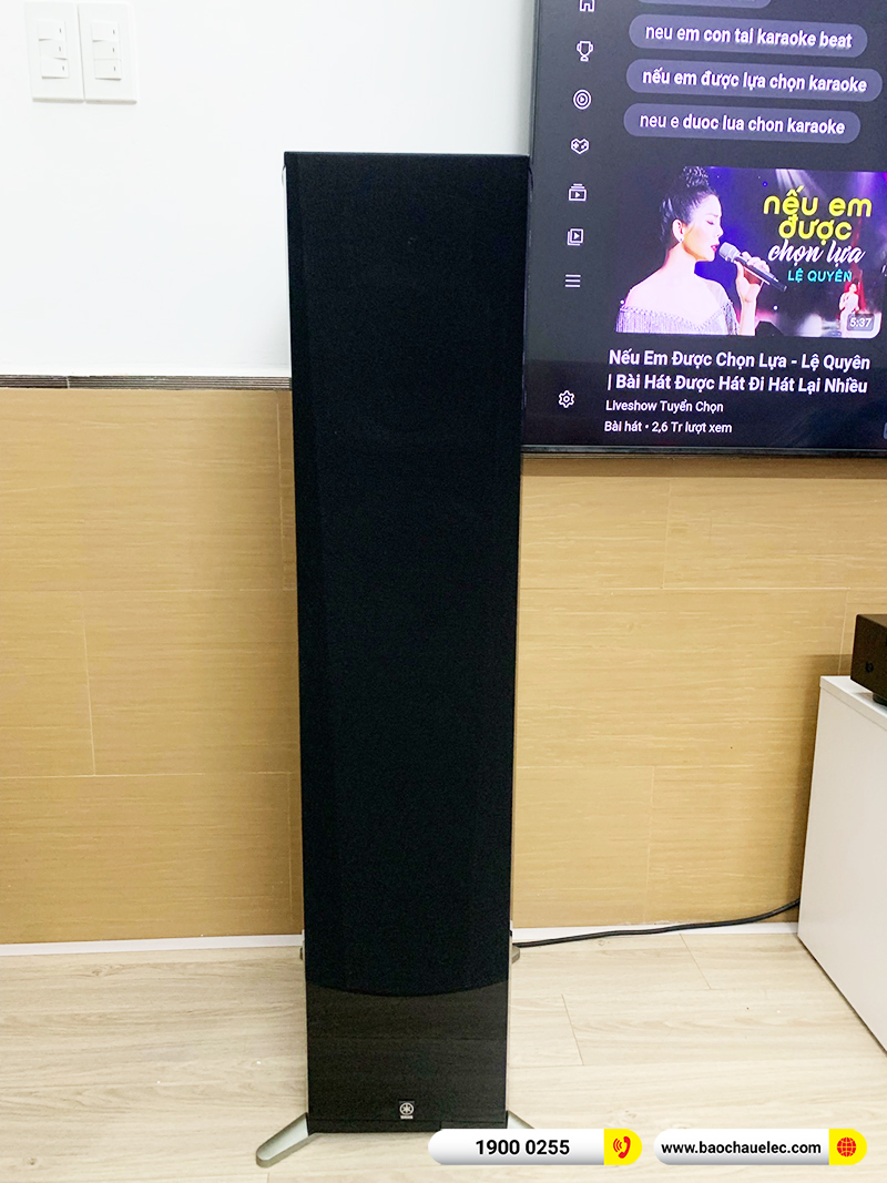 Lắp đặt dàn nghe nhạc trị giá hơn 20 triệu cho anh Chánh tại Đà Nẵng (Yamaha NS-777, Denon PMA-600NE) 