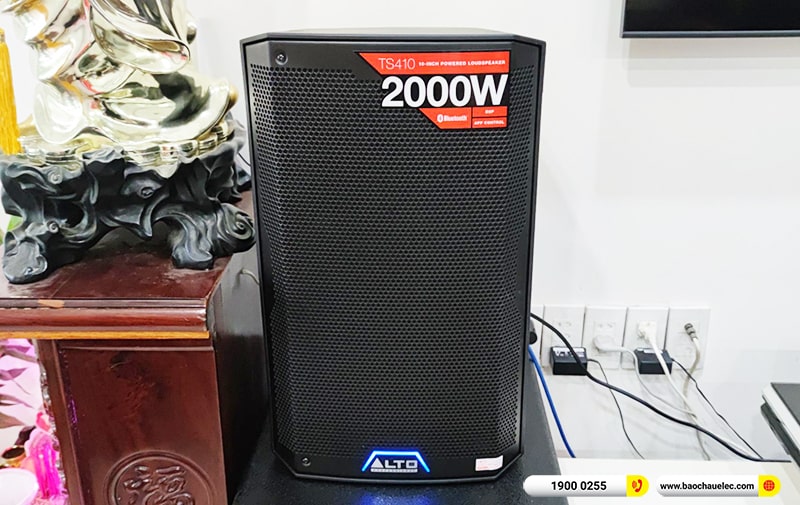 Lắp đặt dàn karaoke trị giá hơn 30 triệu cho anh Thắng tại TPHCM (Alto TS410, DSP-9000 Plus, TX212S, U900 Plus X, BKSound M8)