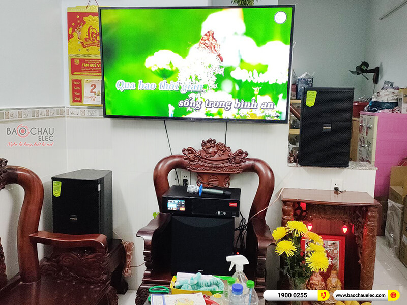 Lắp đặt dàn karaoke anh Trung tại TPHCM