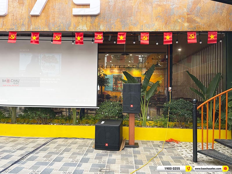 Lắp đặt hệ thống âm thanh nhà hàng cho anh Tuấn tại Bắc Ninh (JBL CV1570, VM830A, JBL KX180A, JBL CV18S, BJ-U550) 