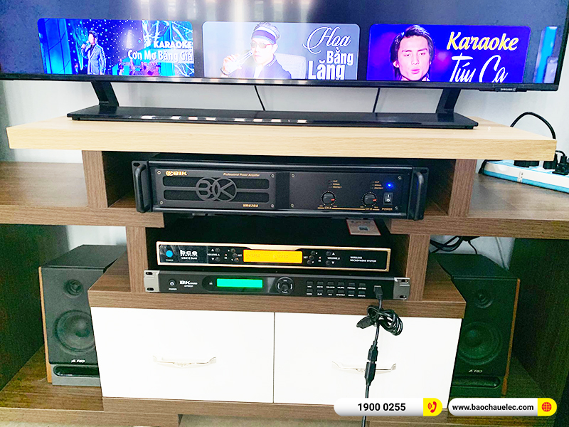 Lắp đặt dàn karaoke trị giá gần 50 triệu cho anh Đức tại TPHCM (JBL XS10, VM620A, BKSound KP500, Alto TX212S, UGX12 Gold) 