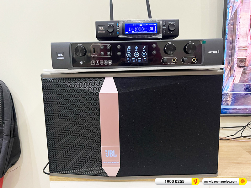 Lắp đặt dàn karaoke trị giá hơn 40 triệu cho anh Tuấn tại TPHCM (JBL KI510, JBL Beyond 3, JBL VM300) 