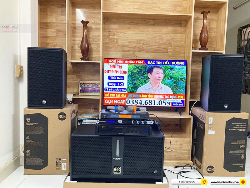 Lắp đặt dàn karaoke trị giá gần 70 triệu cho anh Tuấn tại TPHCM