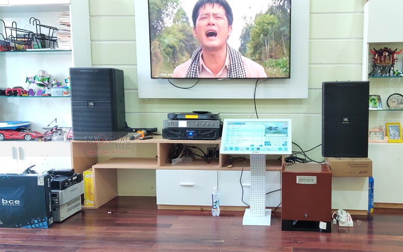 Dàn karaoke JBL cao cấp cho gia đình anh Thuận ở Bình Tân h5