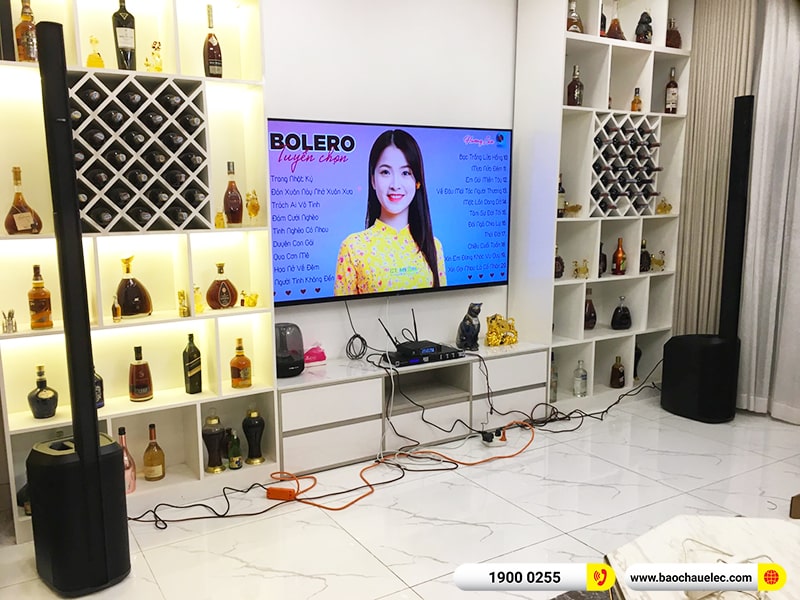 Lắp đặt dàn karaoke, loa Bose di động trị giá hơn 90 triệu cho anh Ngô tại TPHCM