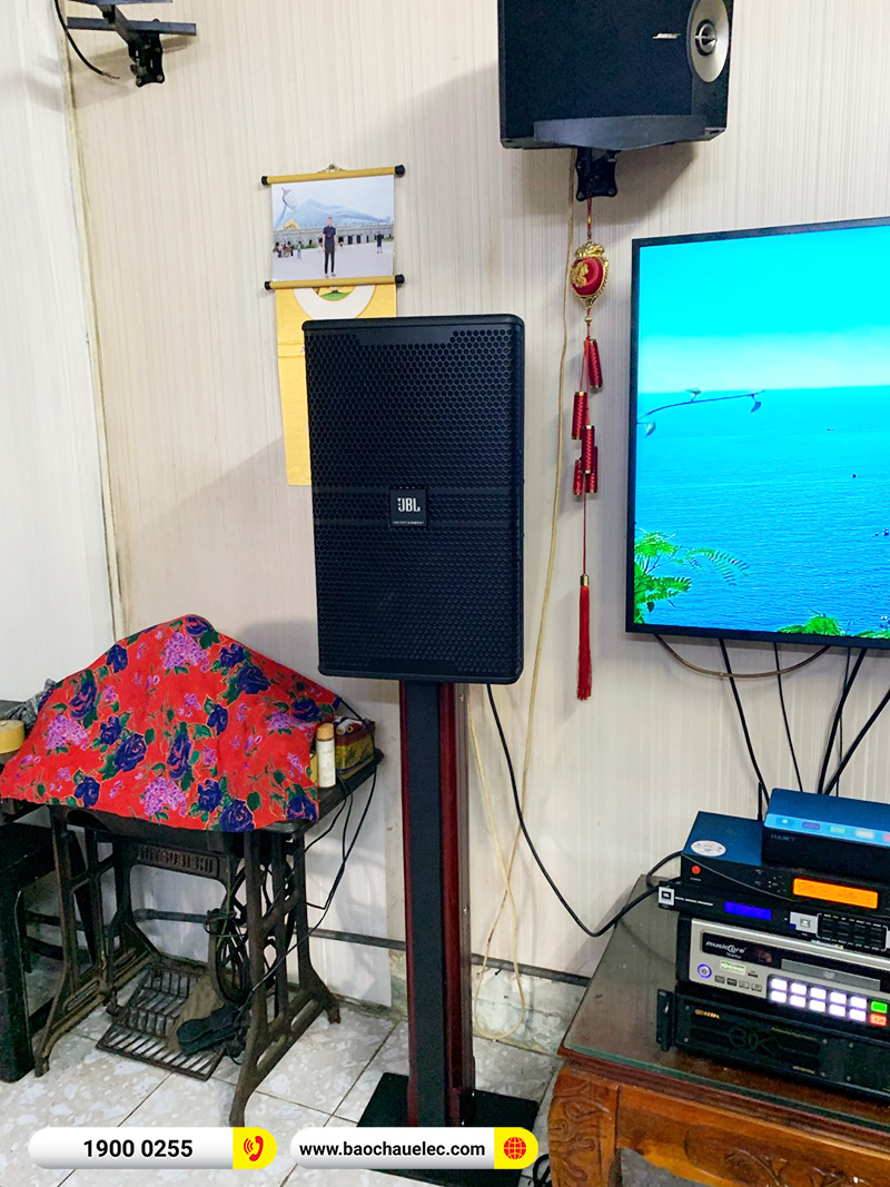 Nâng cấp dàn karaoke trị giá hơn 50 triệu cho anh Trung tại TPHCM (JBL KP4012 G2, BIK VM1020A) 