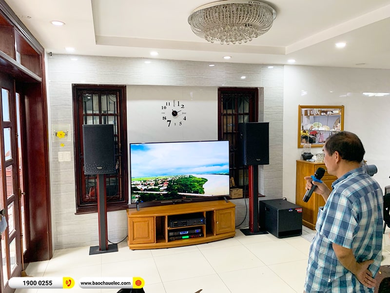 Lắp đặt dàn karaoke trị giá hơn 40 triệu cho chị Hạnh tại TPHCM 