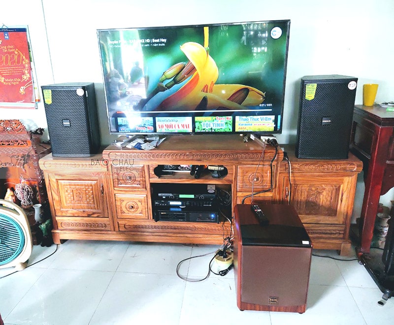 dàn karaoke cho gia đình chị Xuân ở Củ Chi, Hà Nội h5