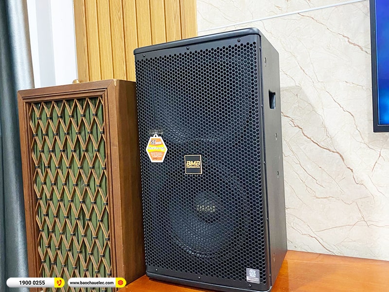 Lắp đặt dàn karaoke trị giá hơn 40 triệu cho anh Phong tại TPHCM (BMB CSS 1210SE, VM620A, X5 Plus, SW512, BJ-U500) 