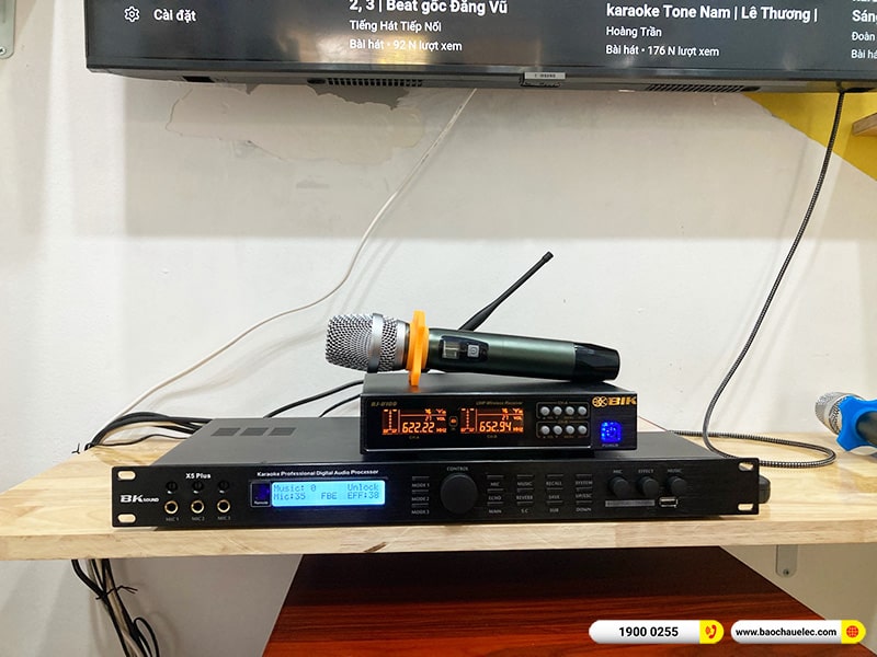 Lắp đặt dàn karaoke trị giá gần 30 triệu cho anh Luân tại TPHCM (Alto TS310, BKSound X5 Plus, SW312C, BJ-U100)