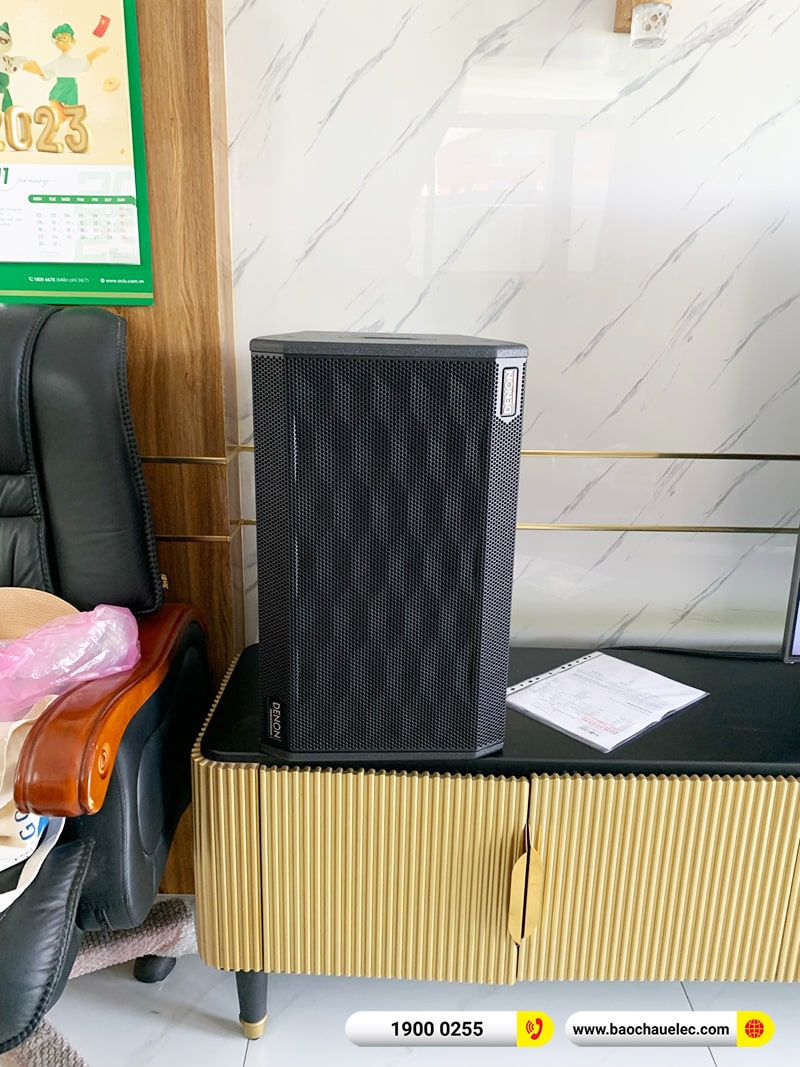 Lắp đặt dàn karaoke trị giá khoảng 50 triệu cho anh Hải tại TPHCM (Denon DN-R312, VM830A, KX180A, BJ-W88 Plus, BCE UGX12) 
