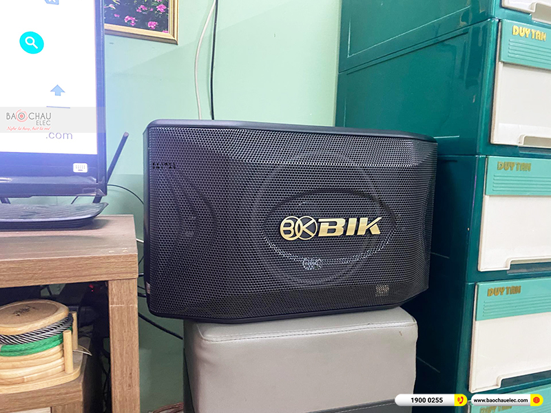 Lắp đặt dàn karaoke trị giá hơn 15 triệu cho anh Minh tại TPHCM (BIK BQ-S63, BKSound DKA 6500) 