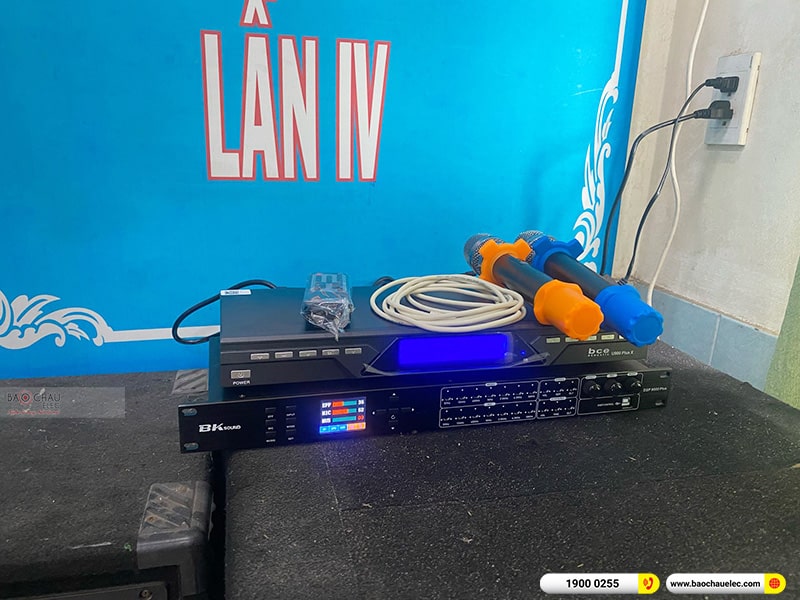 Lắp đặt hệ thống âm thanh Trường Lê Anh Xuân tại Hà Nội (Alto TS412, BKSound DSP 9000 Plus, U900 Plus X) 