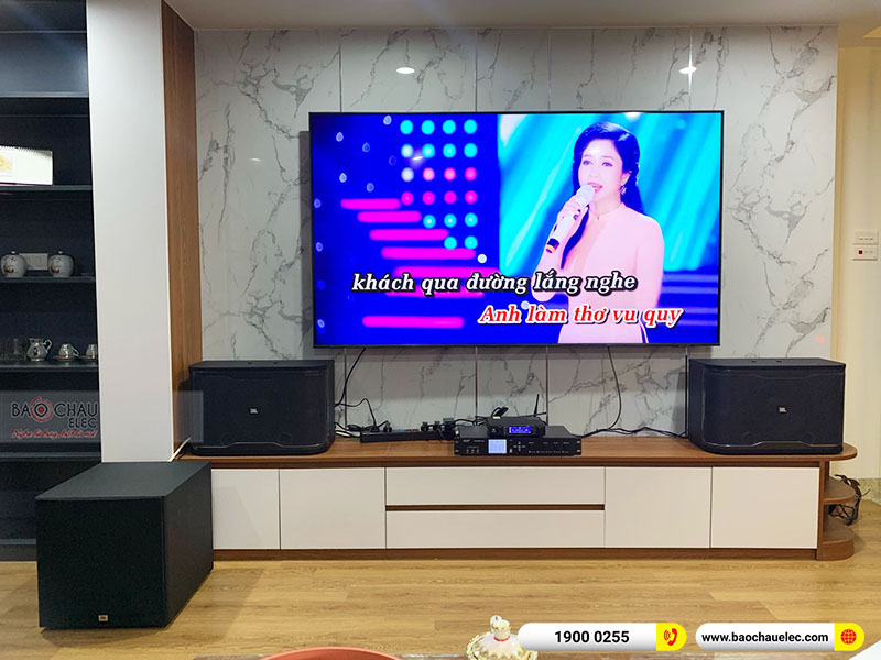 Lắp đặt dàn karaoke gia đình anh Minh tại Hà Nội