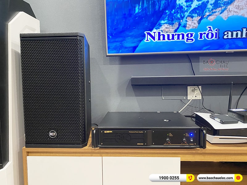 Lắp đặt dàn karaoke gia đình anh Tùng tại TPHCM