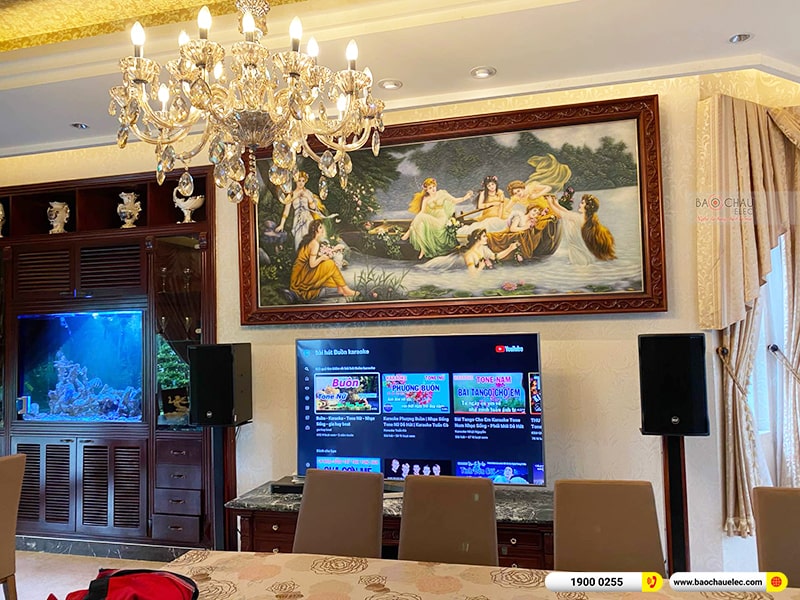Lắp đặt dàn karaoke trị giá hơn 120 triệu cho chị Mai tại TPHCM
