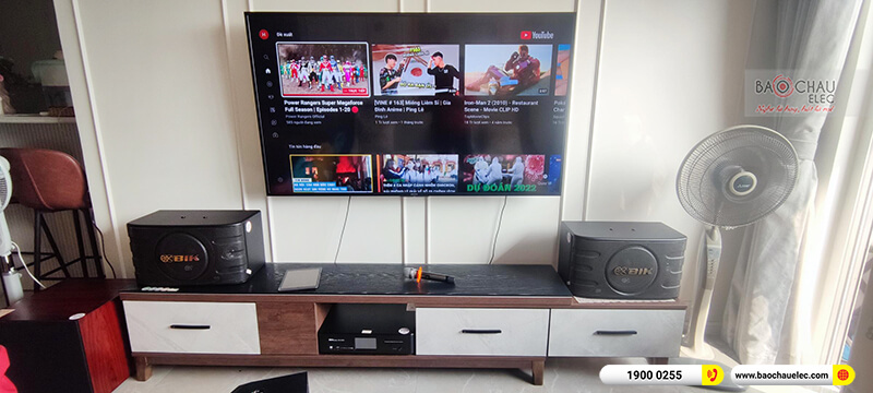 Lắp đặt dàn karaoke anh Phát tại TPHCM