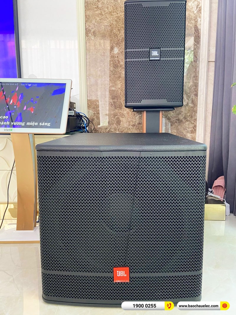 Lắp đặt dàn karaoke trị giá hơn 100 triệu cho anh Bảo tại TPHCM (JBL KP4012 G2, VM830A, KX180A, CV18S, VIP3000, 4K Plus 4TB, Màn 22inch)