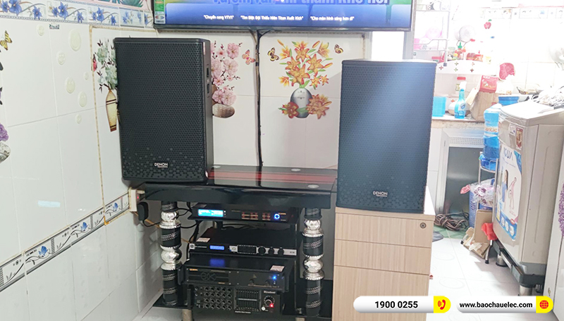 Lắp đặt dàn karaoke trị giá hơn 30tr cho anh Khải tại TPHCM (Denon DP-R212, VM620A, KX180A, BJ-U550) 
