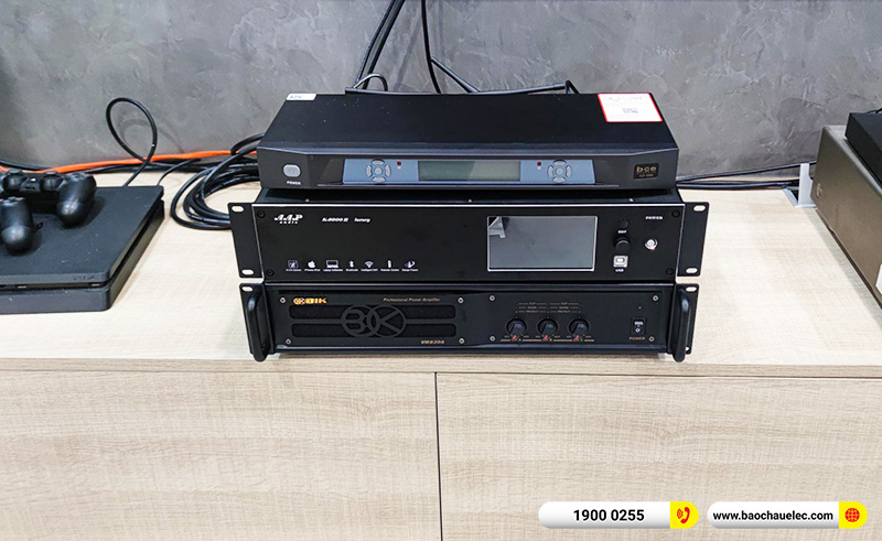 Lắp đặt dàn karaoke trị giá hơn 90 triệu cho chị Hoan tại TPHCM (RCF C3110-126, VM830A, K9900II Luxury, BJ-W66 Plus, BCE VIP3000) 