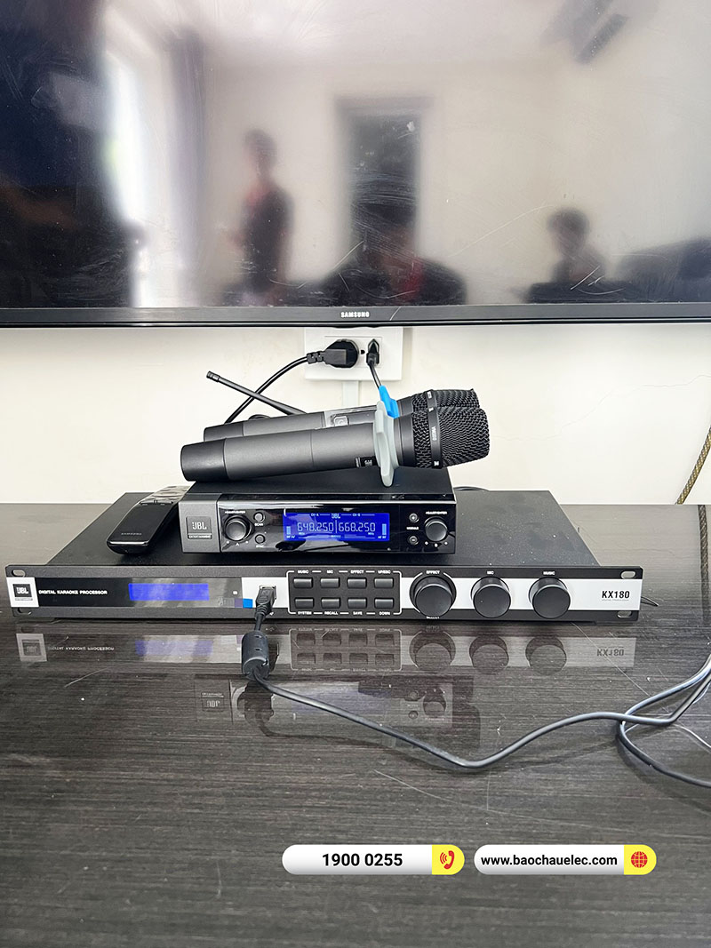 Lắp đặt dàn karaoke di động Bose 132tr cho anh Lai tại TPHCM (Bose L1 Pro16, JBL KX180A, JBL VM200) 